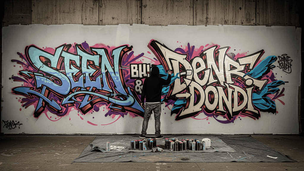 types of graffiti wildstyle intricate interlocking art