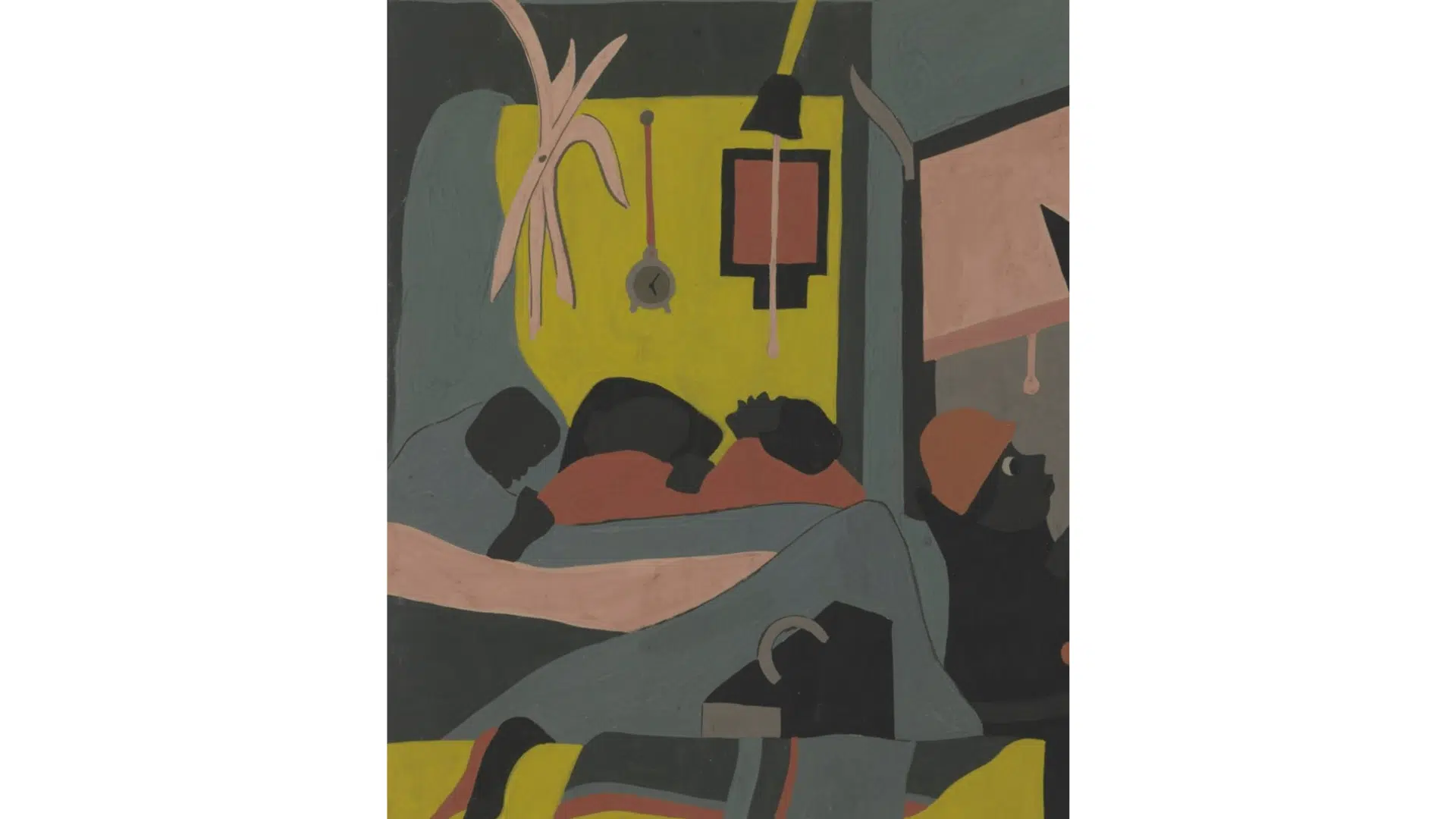 untitled the birth jacob lawrence 1938