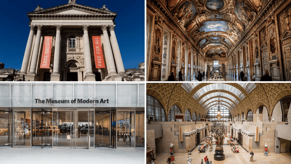Famous Museums and Galleries