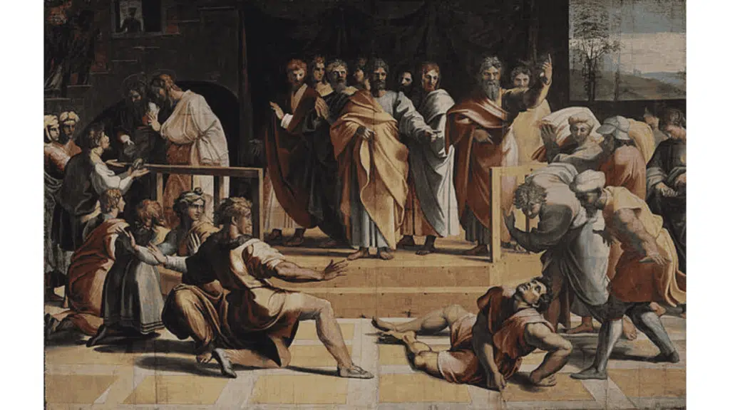 The Death of Sapphira image