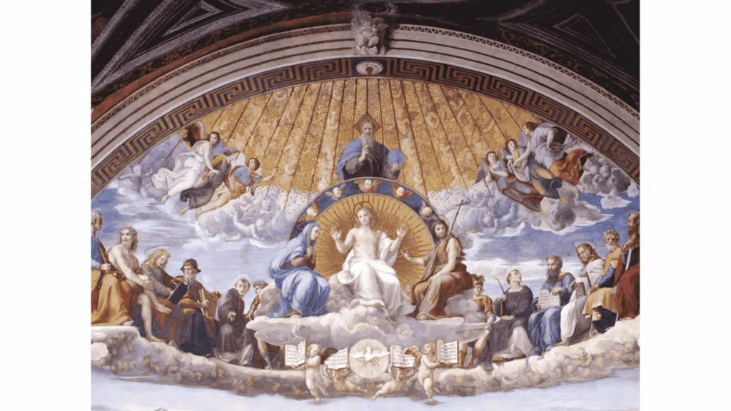 The Disputation of the Holy Sacrament img