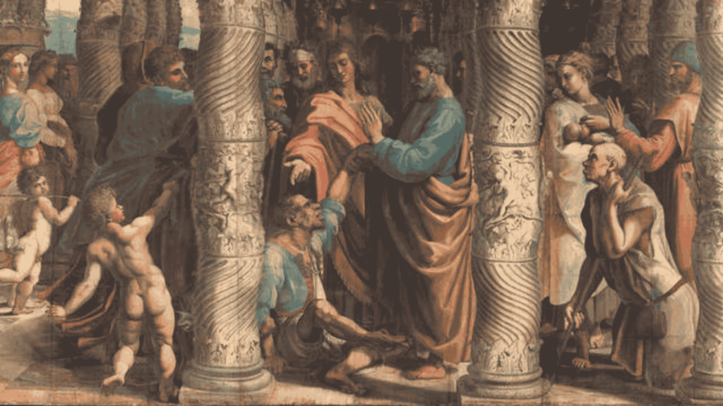 The Healing of the Lame Man img