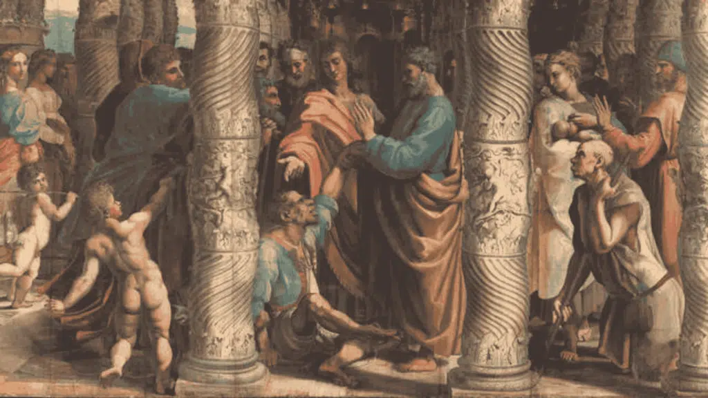 The Healing of the Lame Man img