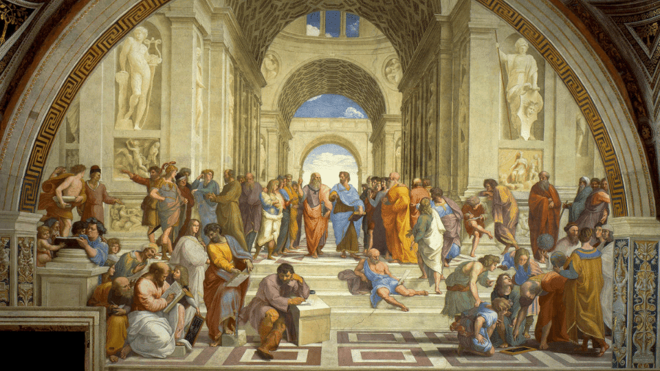 The History of the beauty of linear perspective art