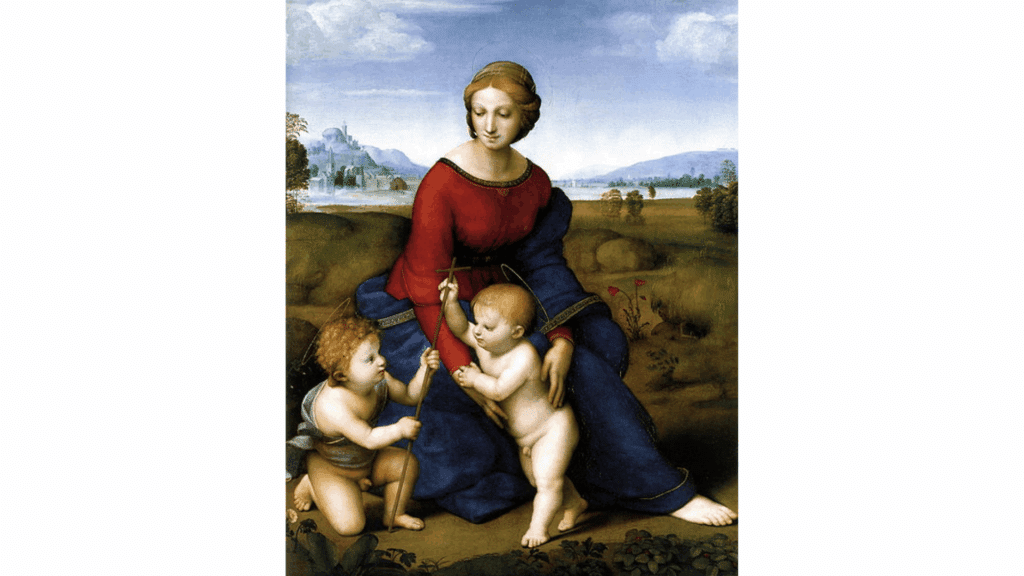 The Madonna of the Meadow img