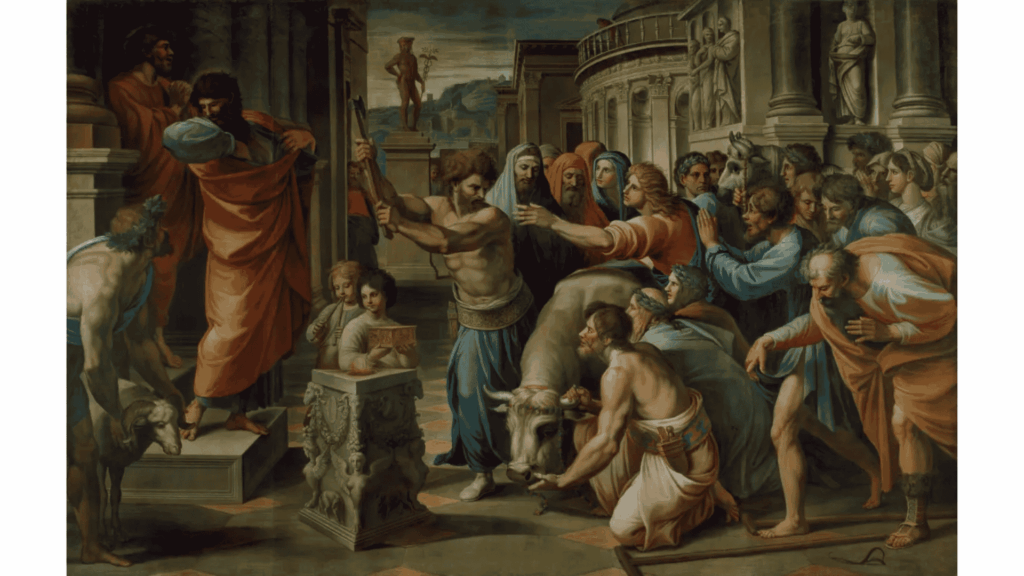 The Sacrifice at Lystra img