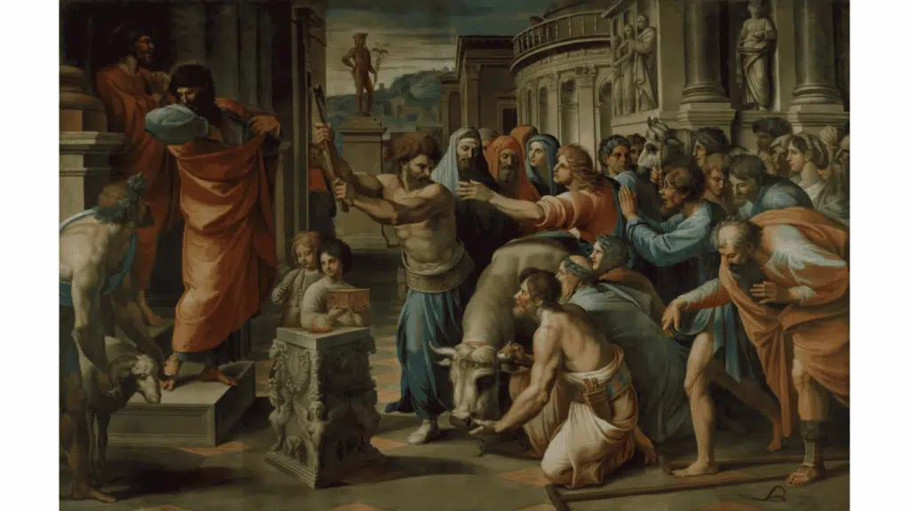 The Sacrifice at Lystra img