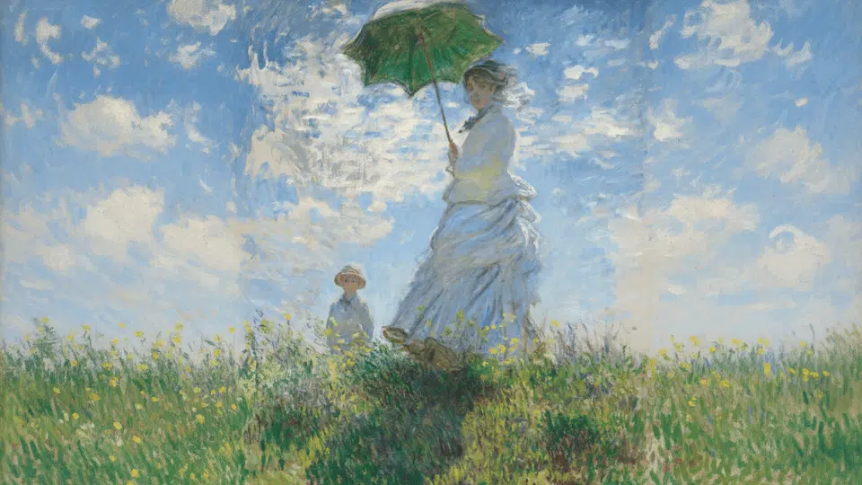Woman with a Parasol