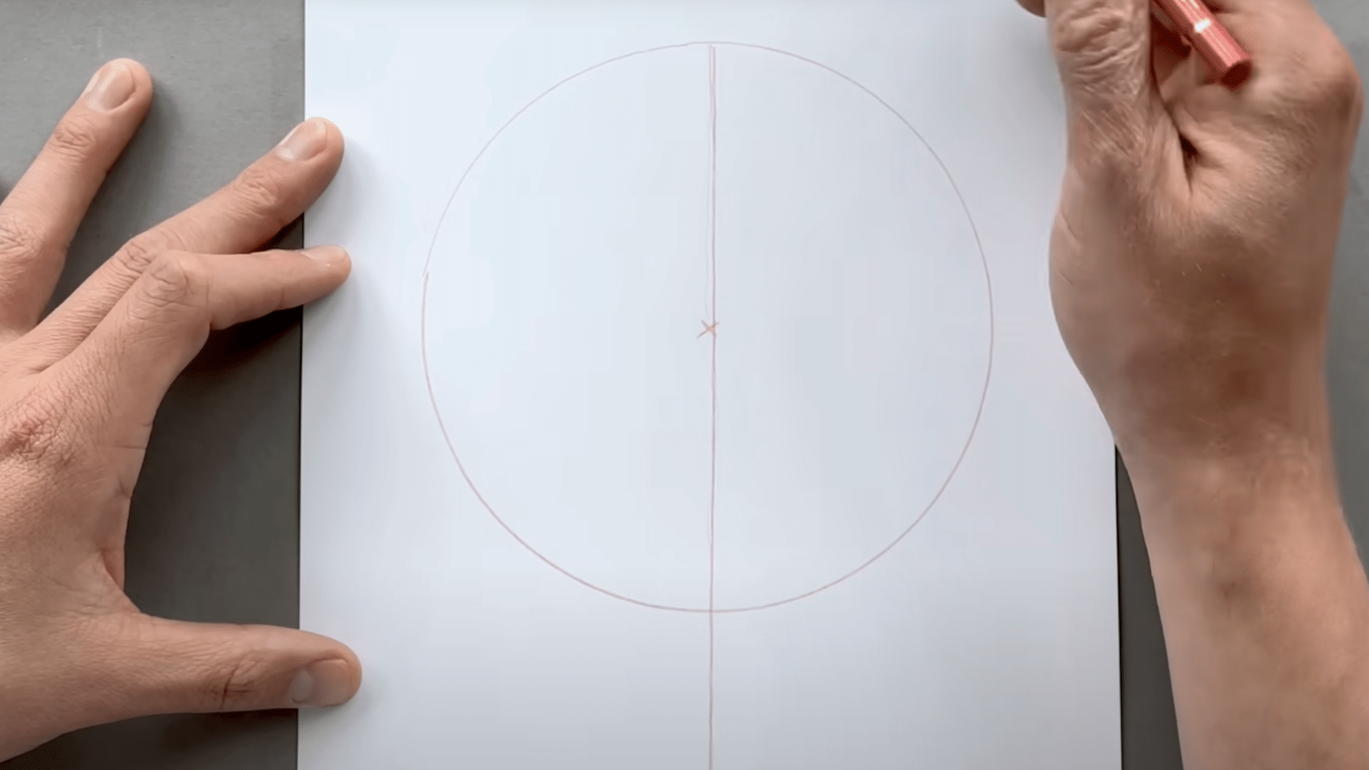 adding the center line