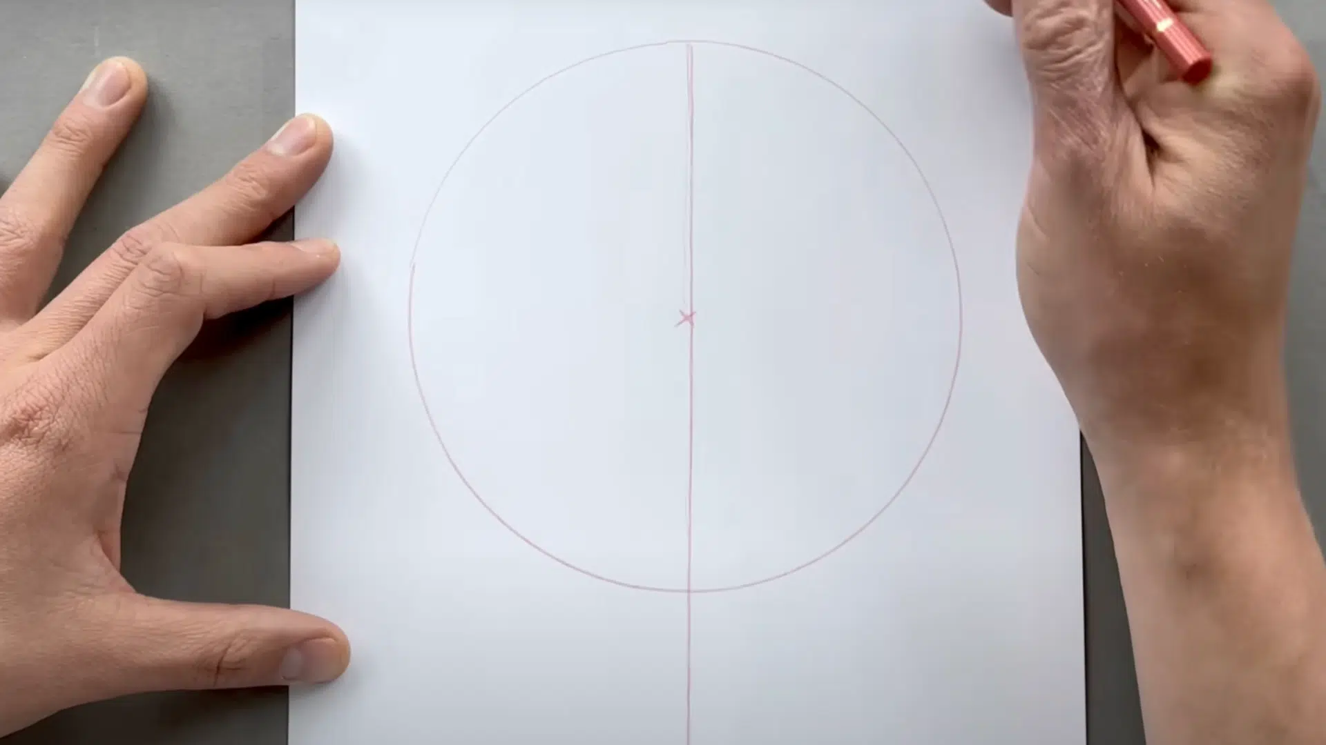 adding the center line