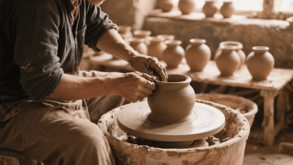 ancient pottery