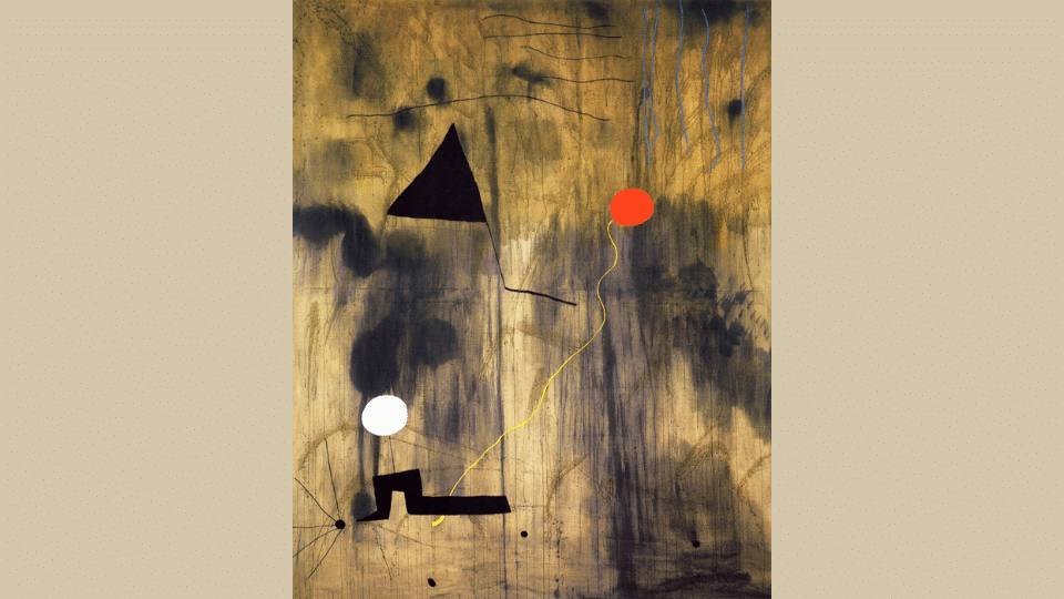 biomorphic abstraction joan miro the birth of the world 1925