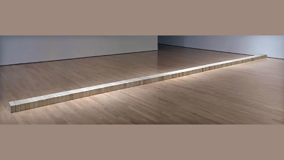 carl andre – lever 1966