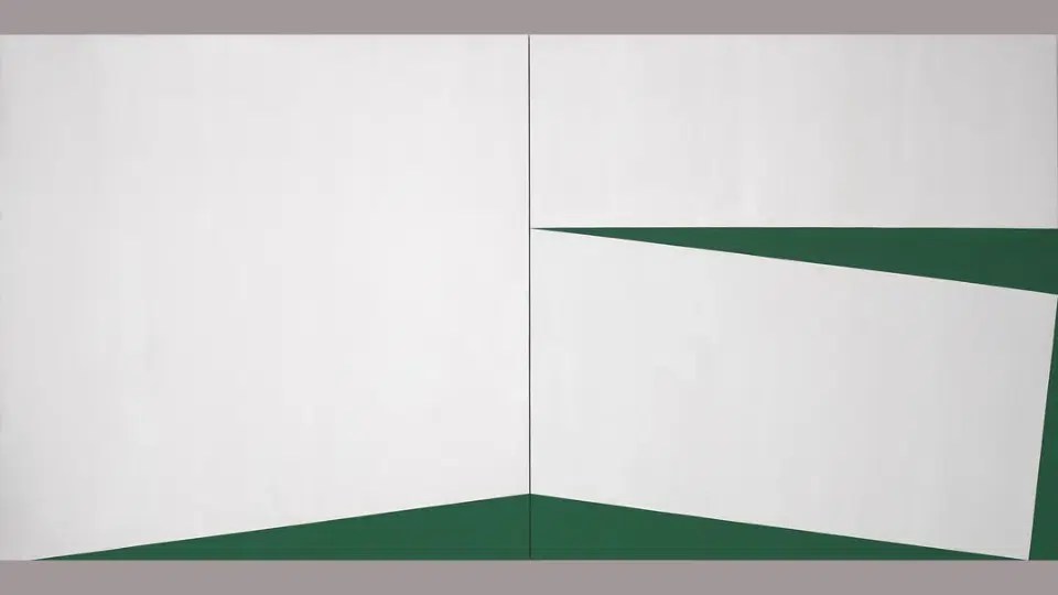 carmen herrera – blanco y verde 1959