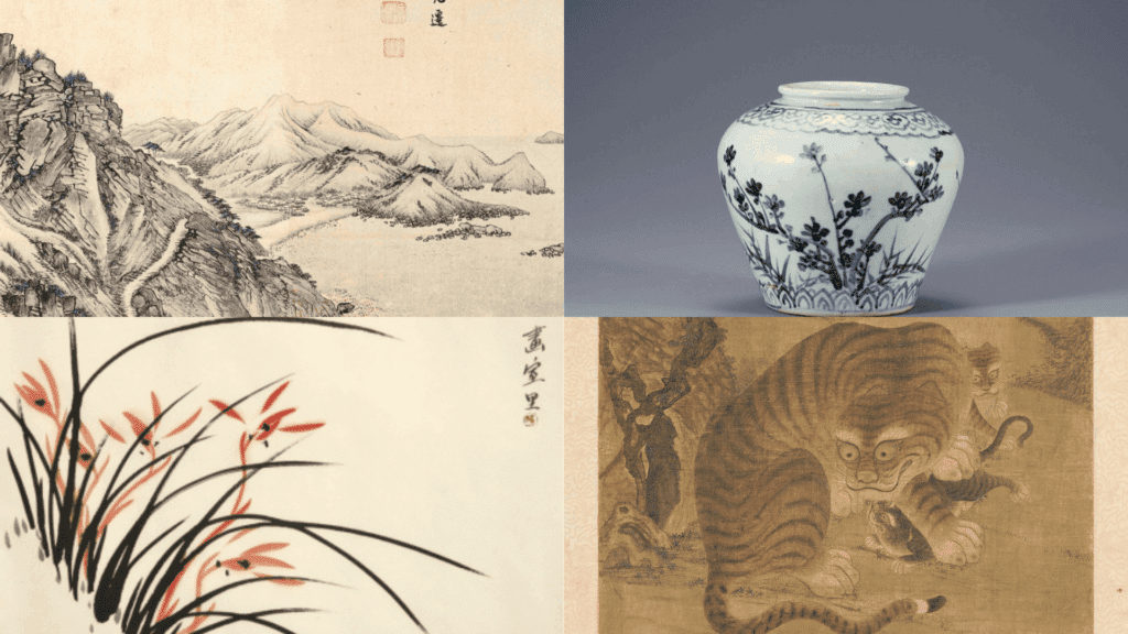 distinctive characteristics of korean art