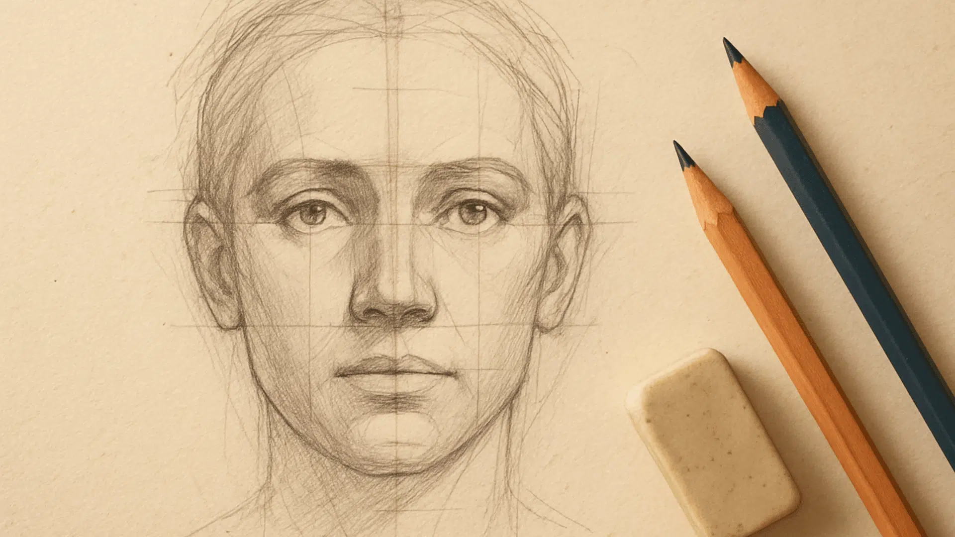 drawings of faces