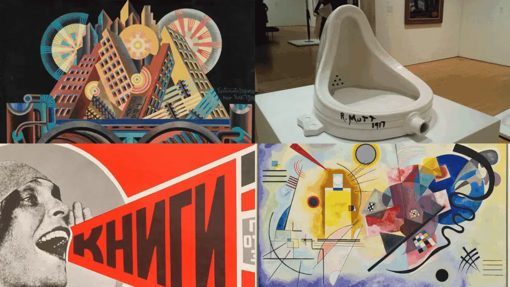 early 20th century modernist movement art styles