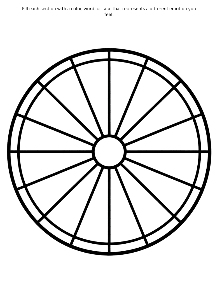 emotion spectrum wheel