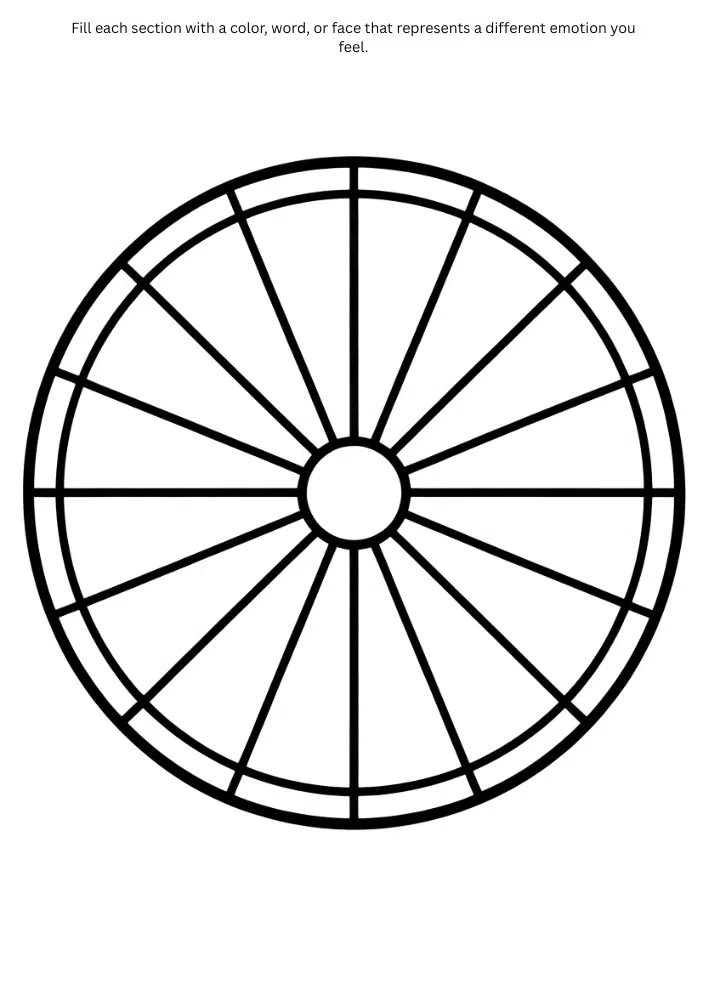 emotion spectrum wheel