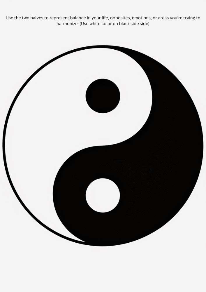 finding balance yin–yang