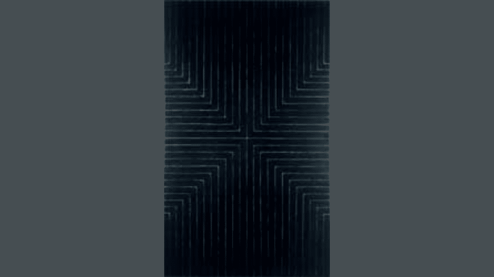 frank stella die fahne hoch 1959