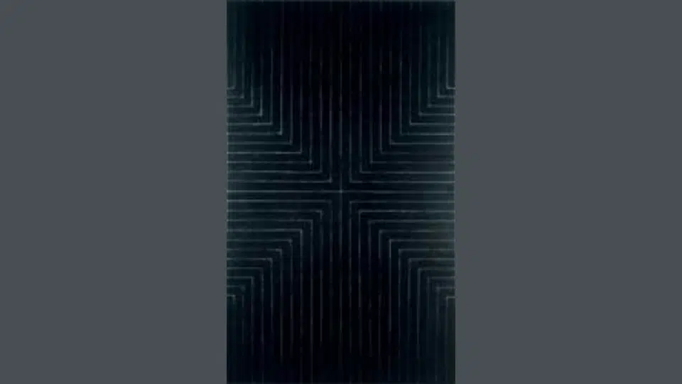 frank stella die fahne hoch 1959