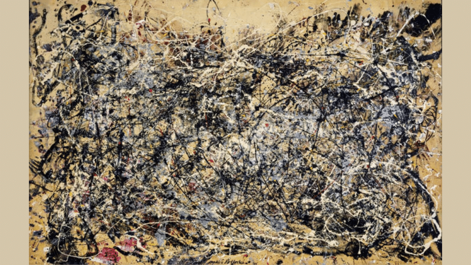 gestural abstraction or action painting jackson pollock number 1a 1948
