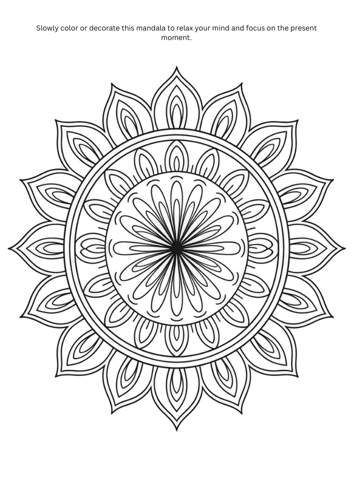 mandala of calm