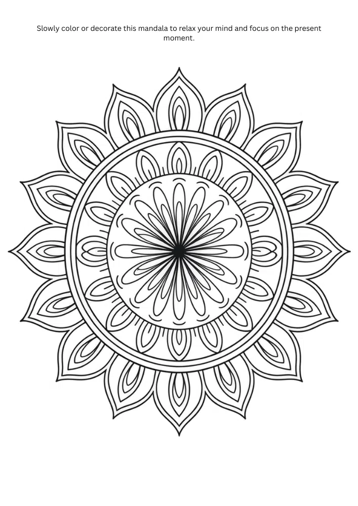 mandala of calm