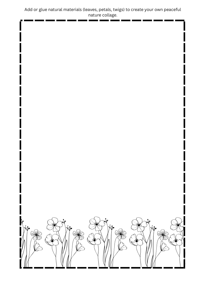 nature harmony collage