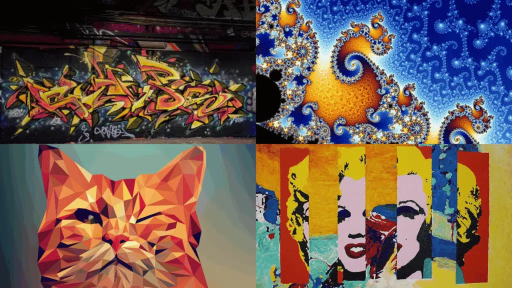 postmodern and contemporary movement art styles