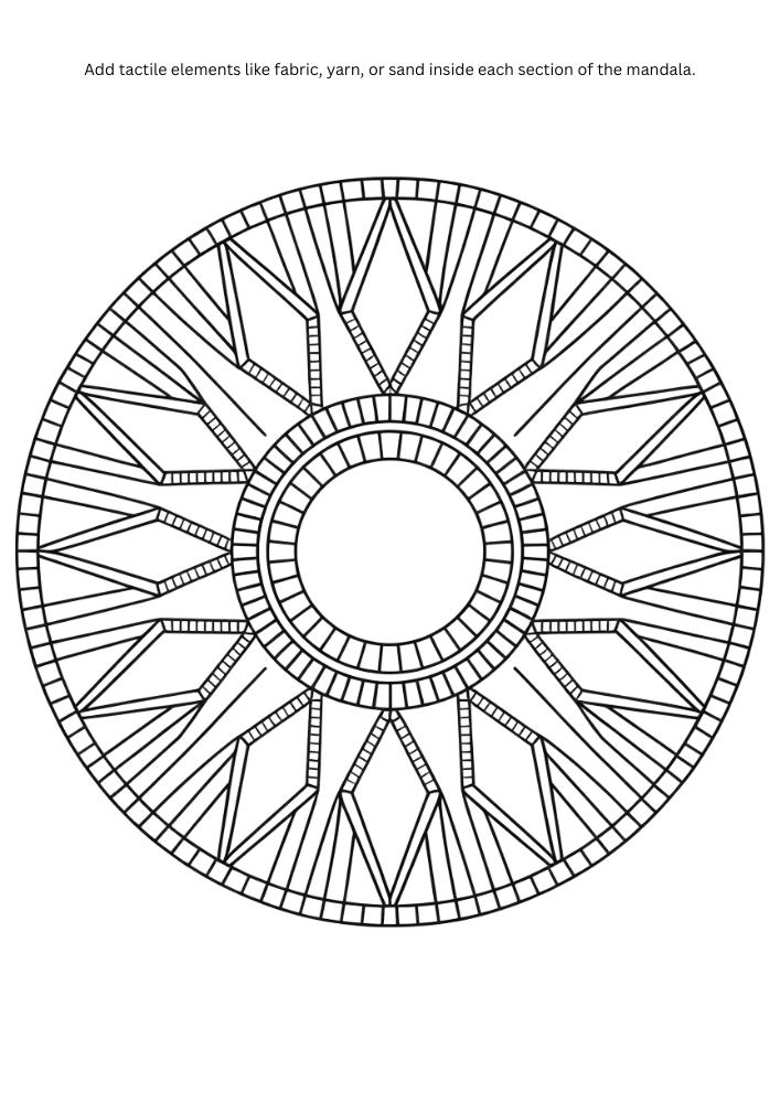 tactile mandala