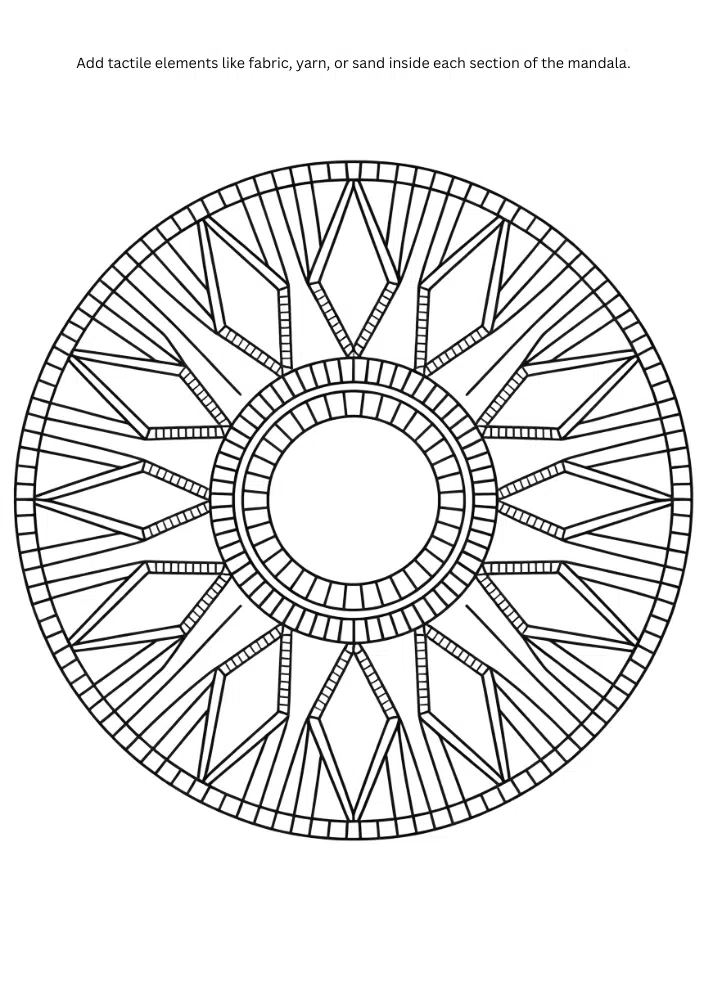 tactile mandala