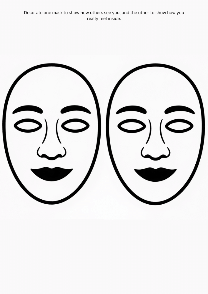 the dual mask inner and outer worlds