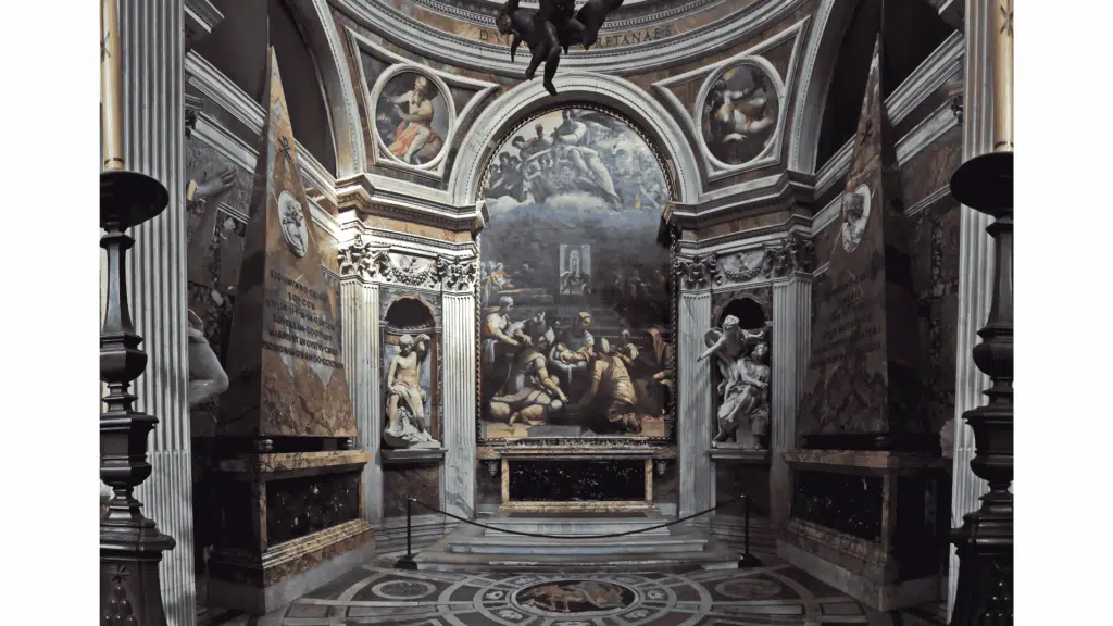 the tomb of agostino chigi santa maria del popolo romeimg