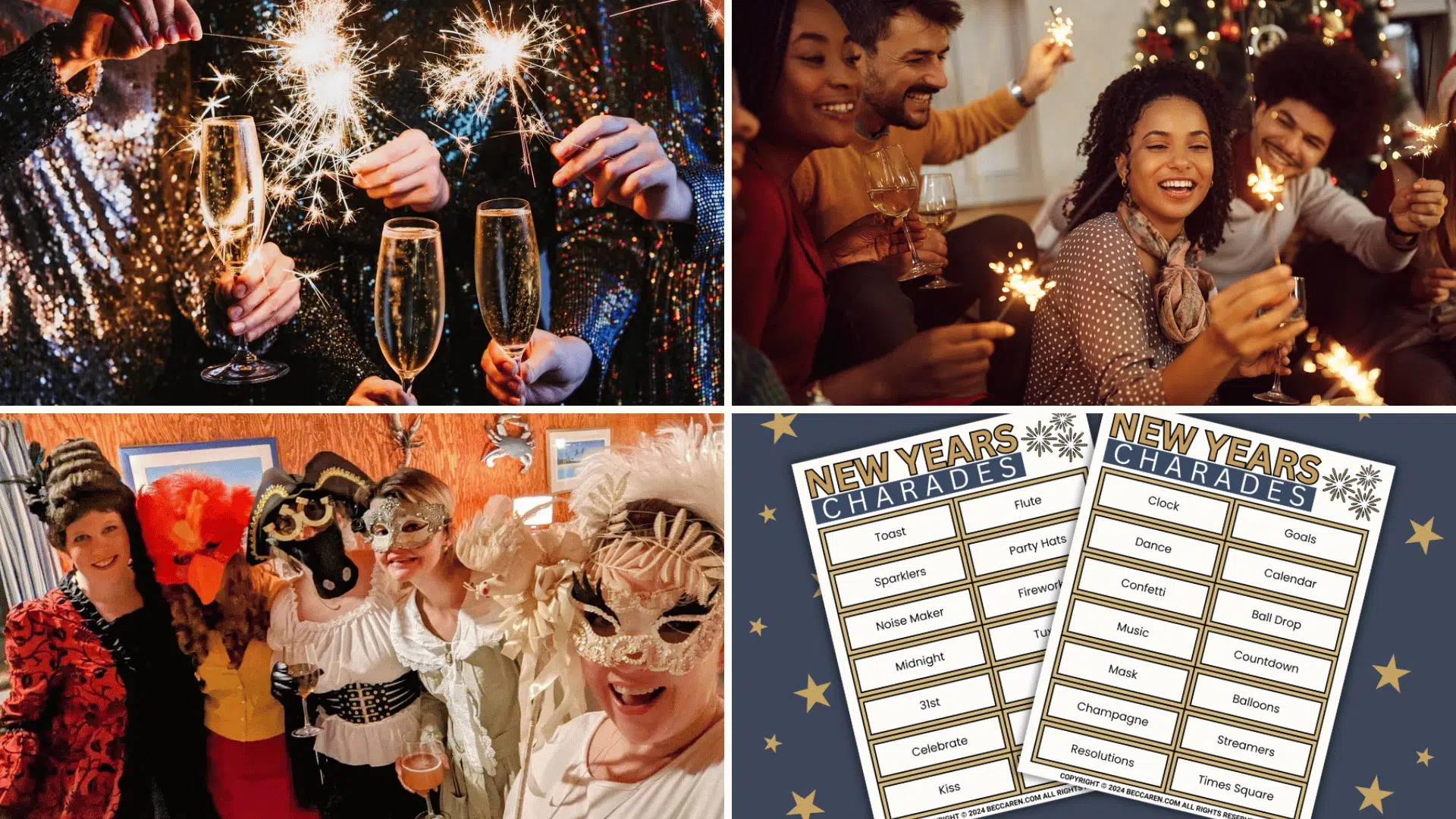 New Year Party Games for Adults