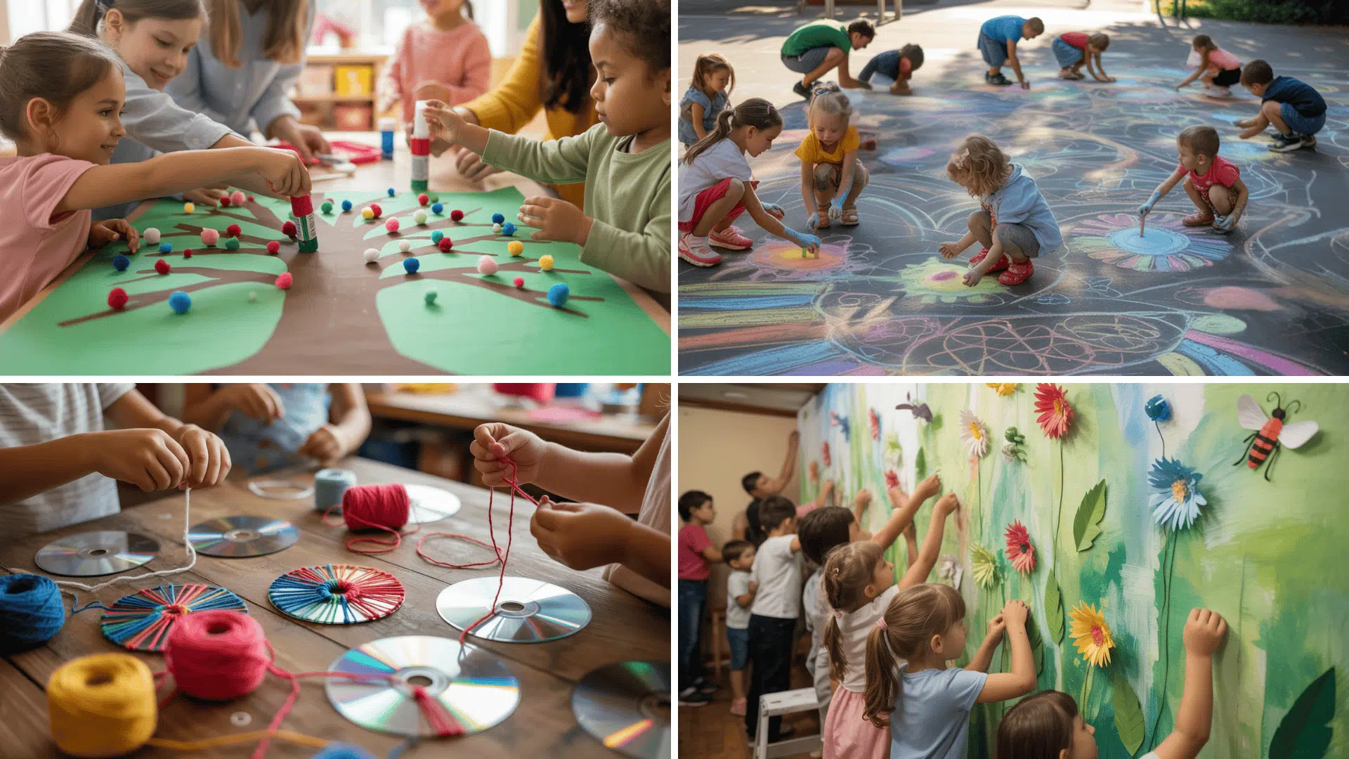 easy and fun collaborative art projects