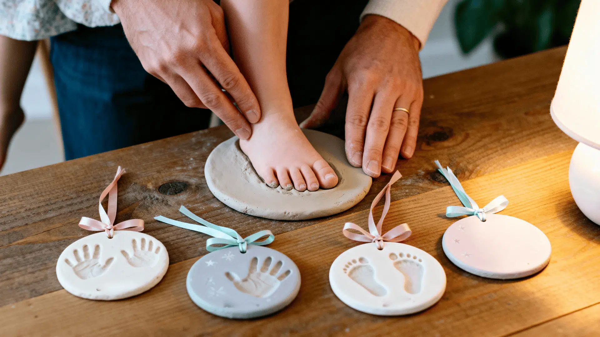 handprint and footprint keepsakes