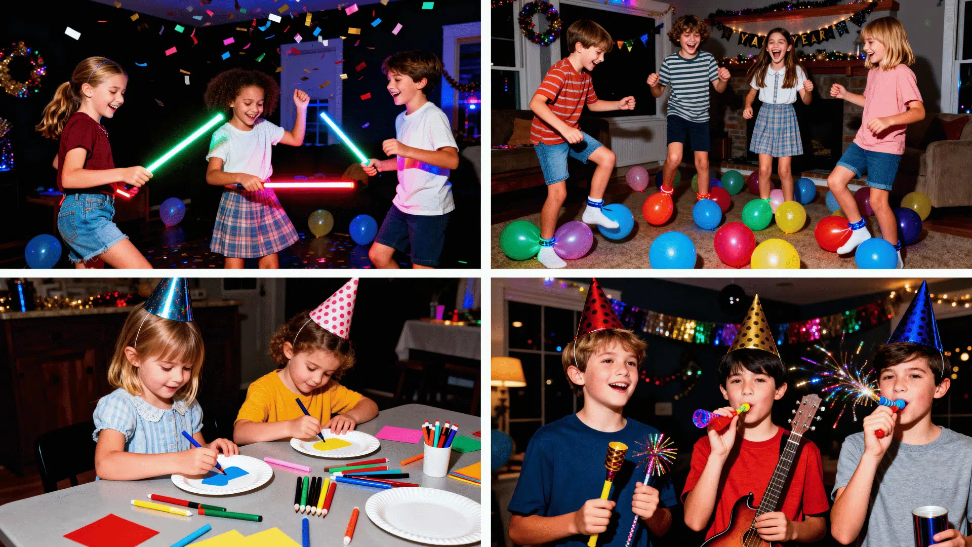 kid friendly new years eve games