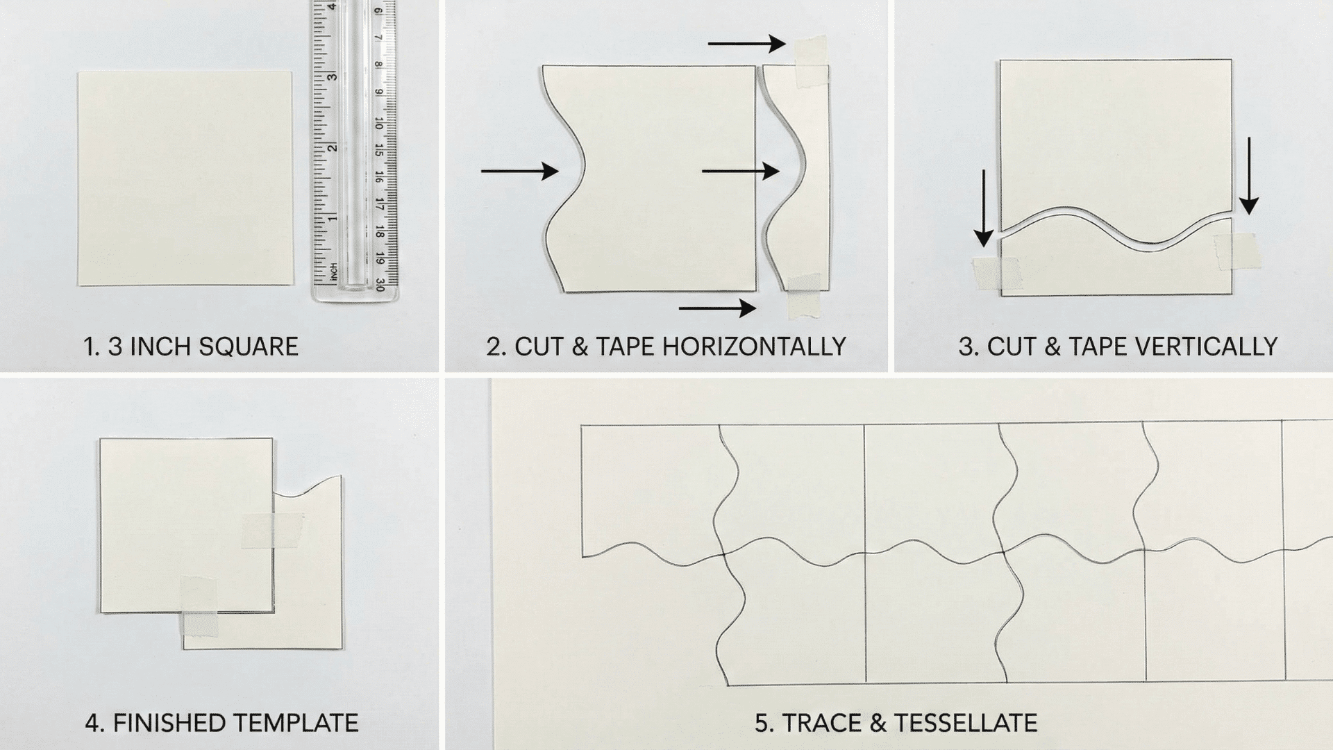 method 1 translation tessellation