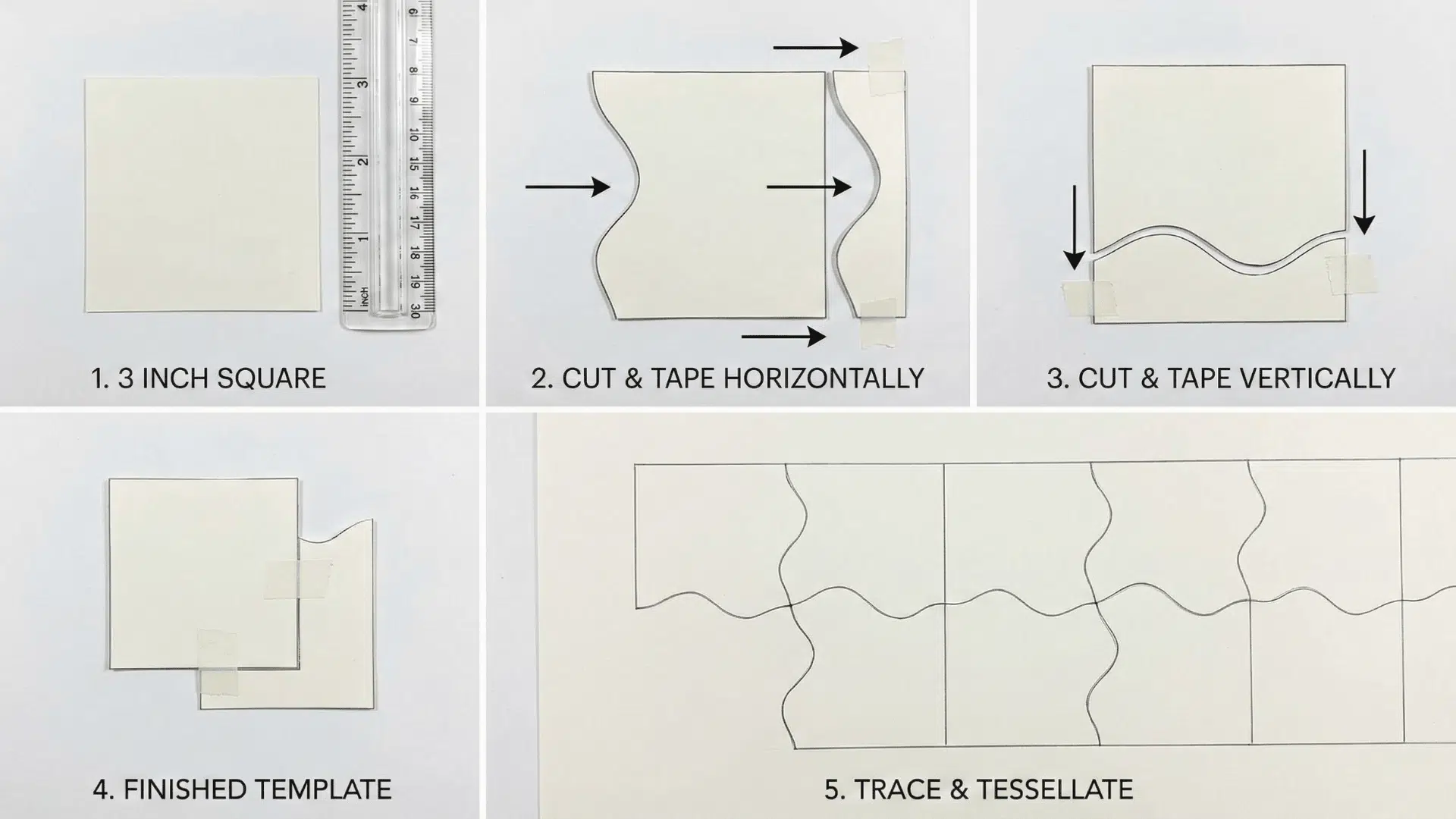 method 1 translation tessellation