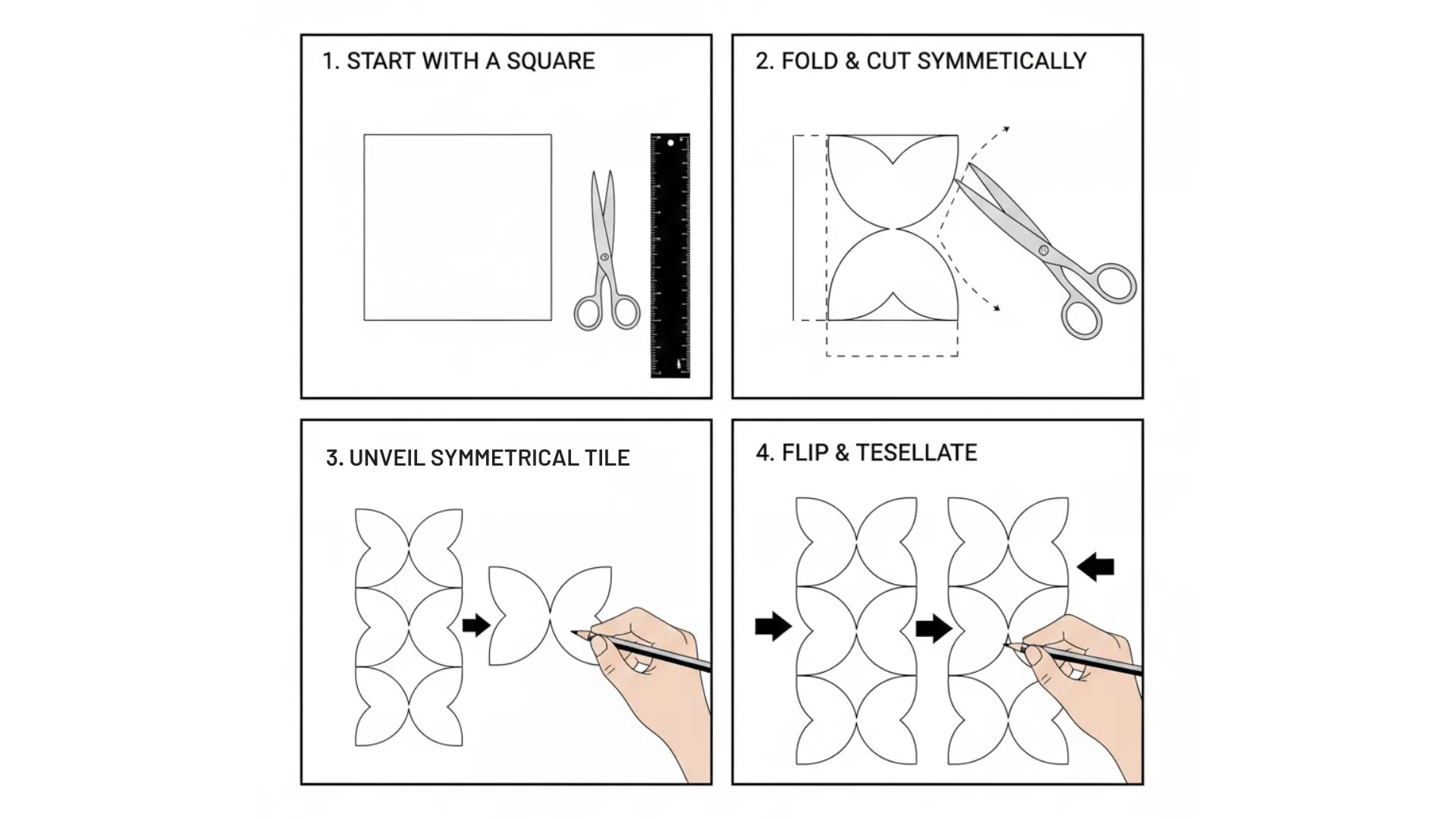 method 3 reflection tessellation