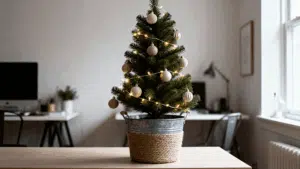 miniature tabletop tree