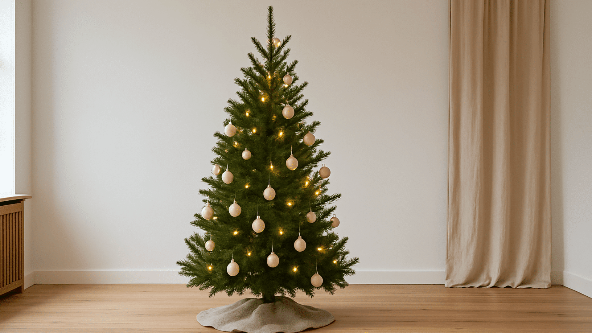 minimalist christmas tree