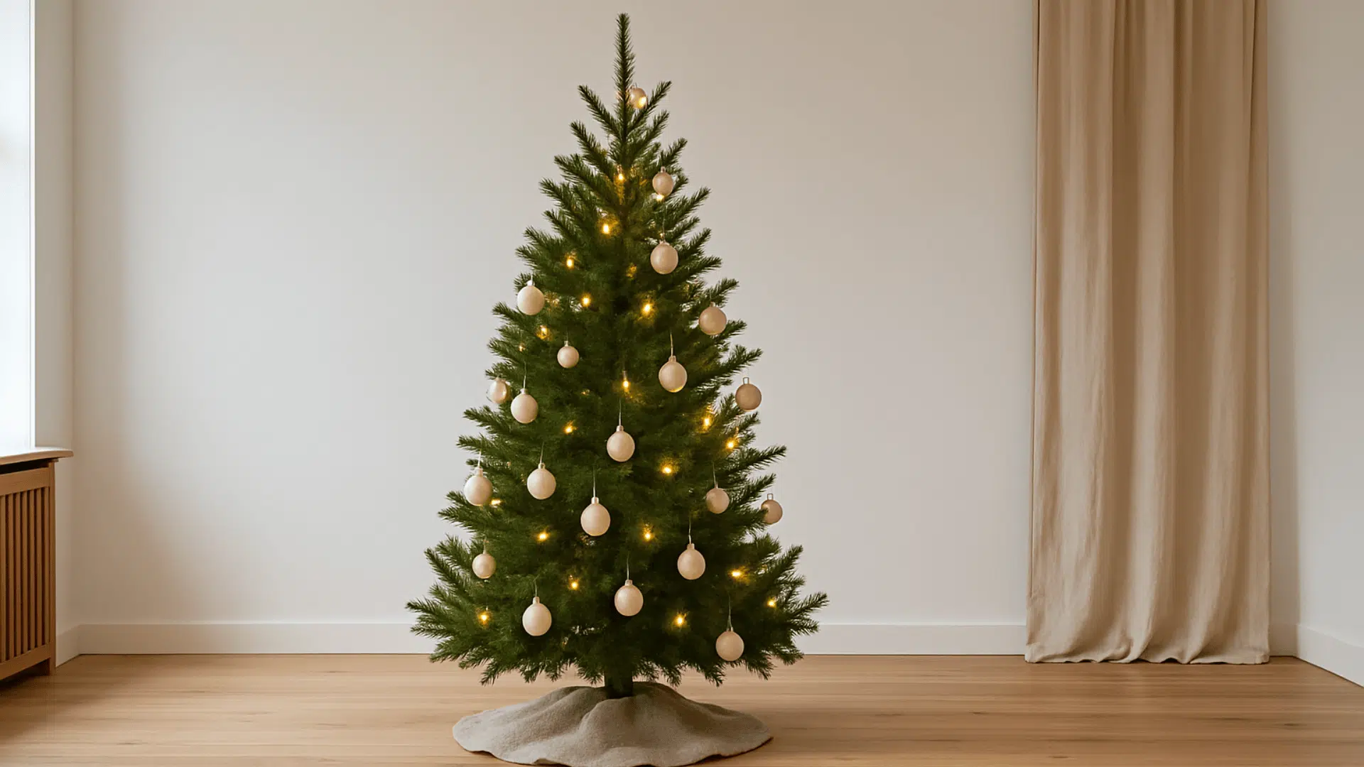 minimalist christmas tree