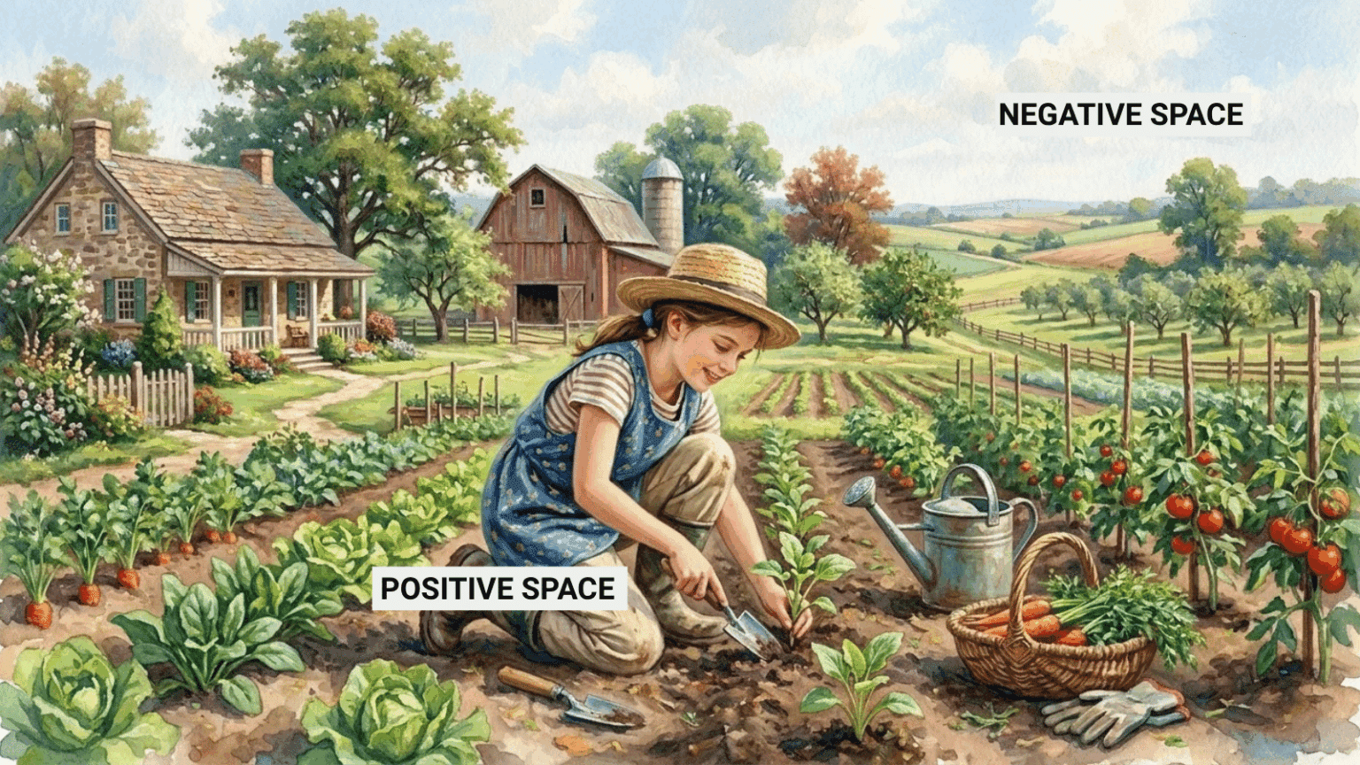 Elements of Art: Space Explained Simply - Making Art Fun