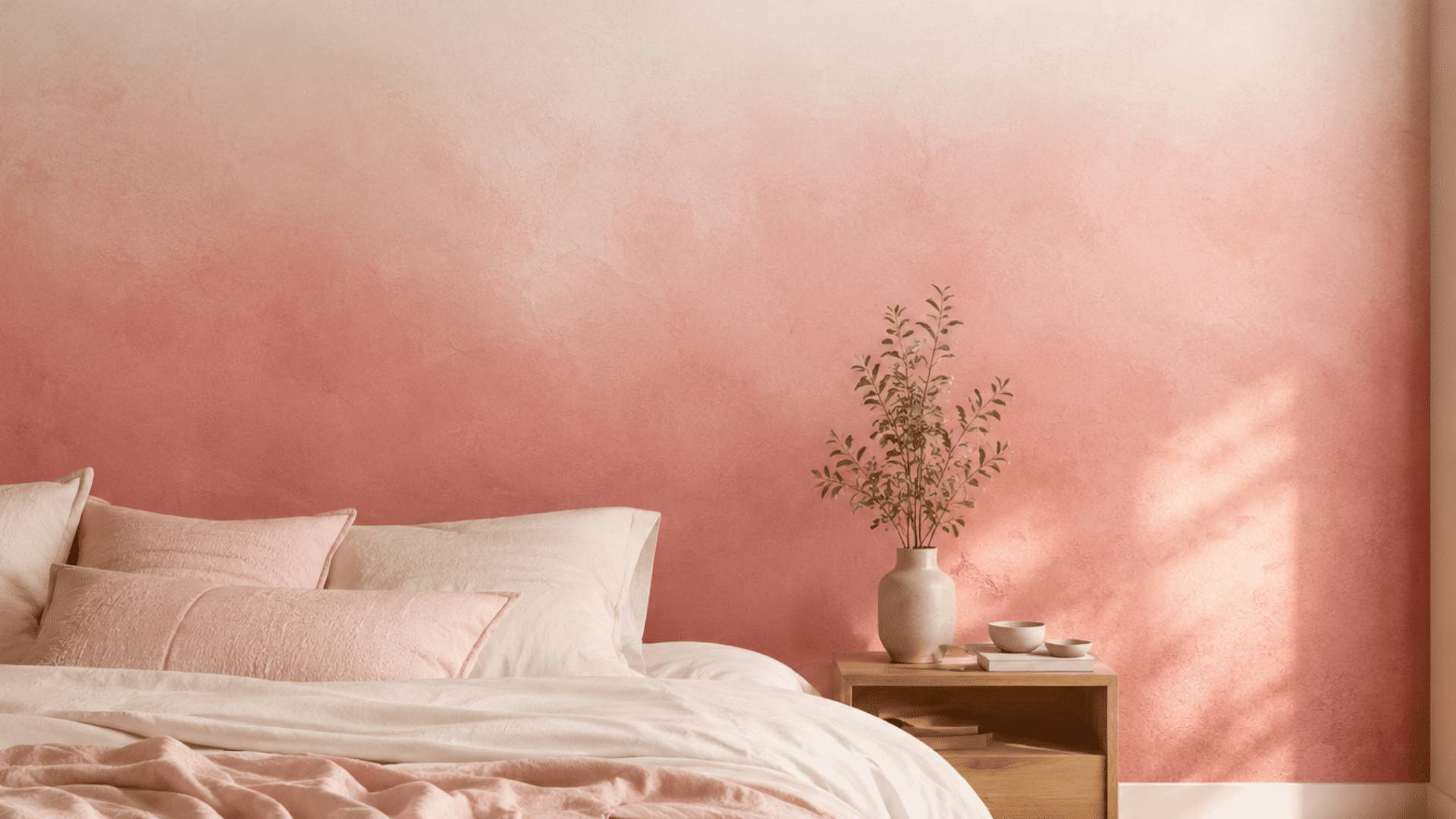 ombre wall painting technique
