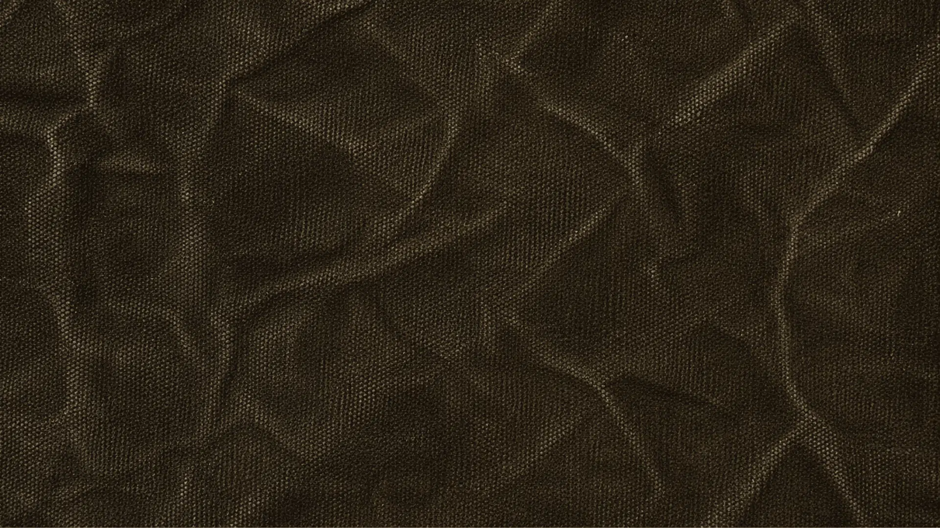 Waxed Canvas fabric texture in dark earthy tones with rugged weathered finish, ideal for bags, jackets, and upholstery.