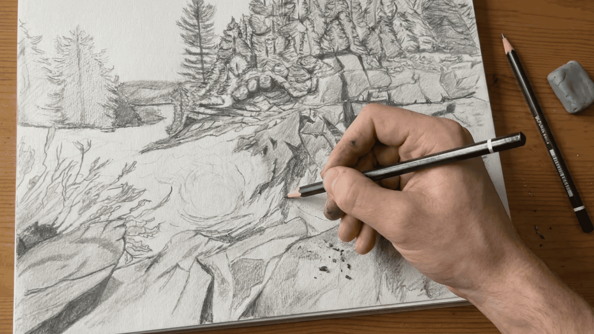 artist-sketching