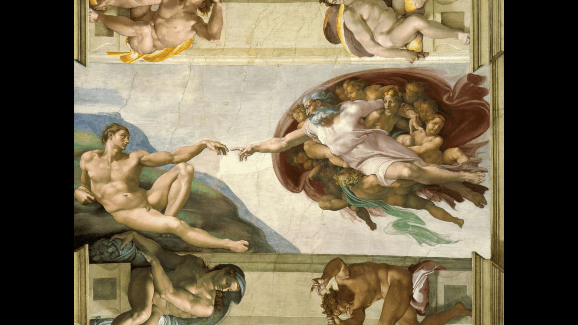 Renaissance artwork featuring classical proportions and perspective